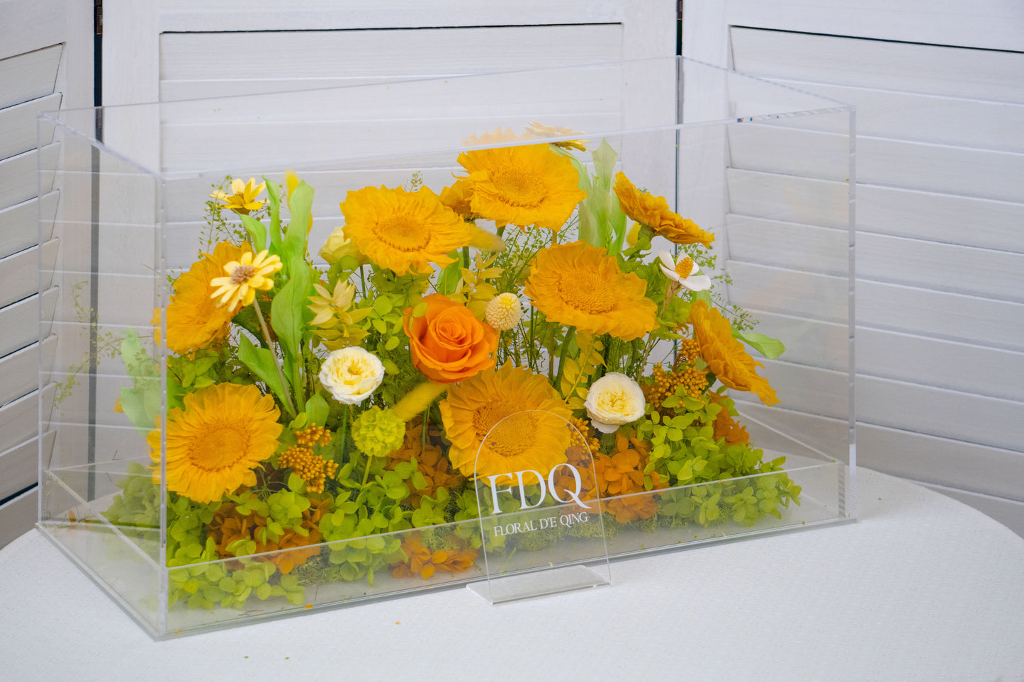 Golden Glow Preserved Flower (PF 23)