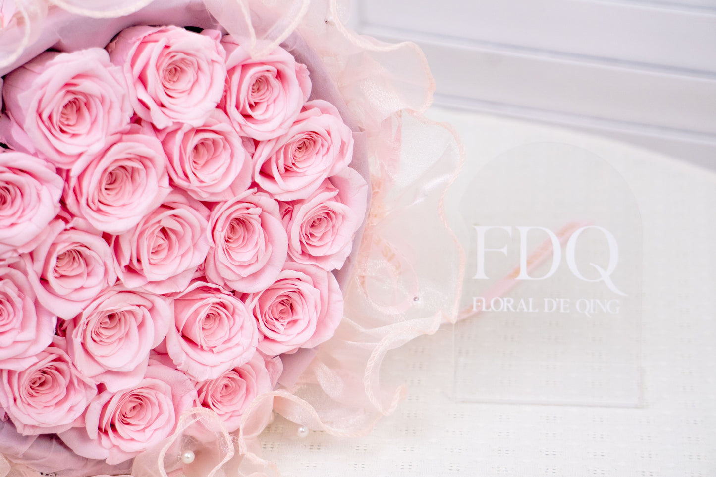 Timeless Bloom · Preserved Pink Rose (PF 06)