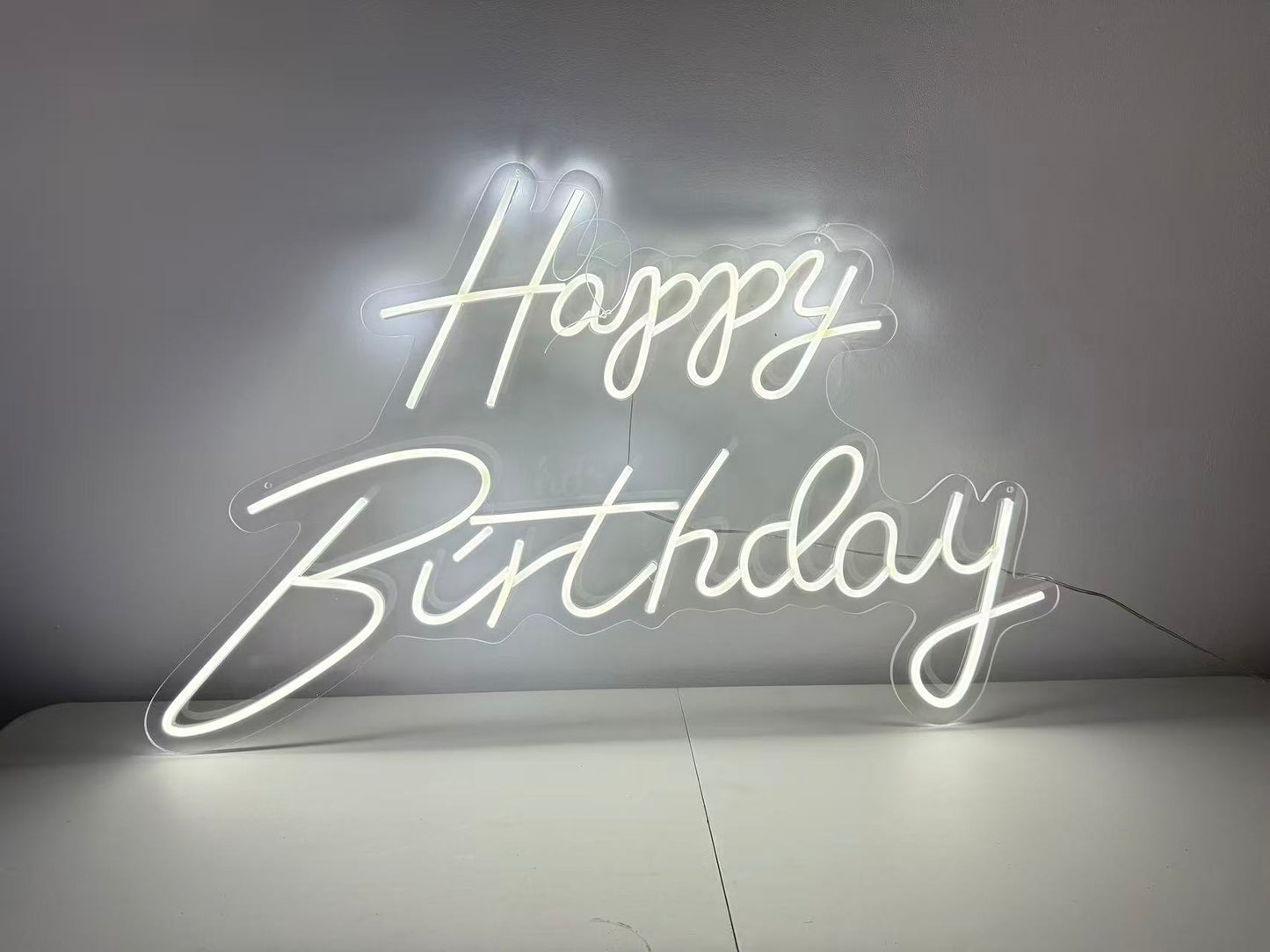 White & Green Birthday Floral Decoration (FD 05)