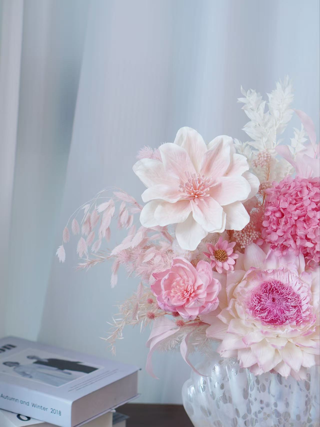 Ethereal Shell Bloom Preserved Flower (PF 08)