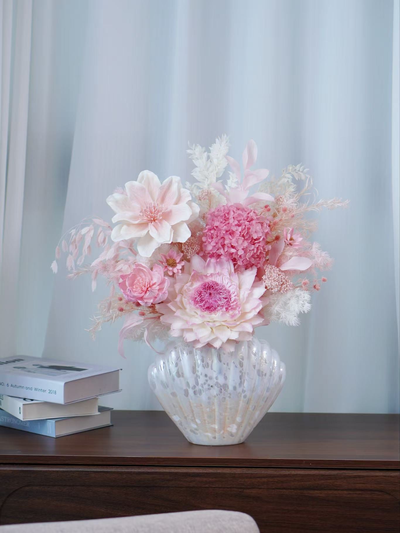 Ethereal Shell Bloom Preserved Flower (PF 08)