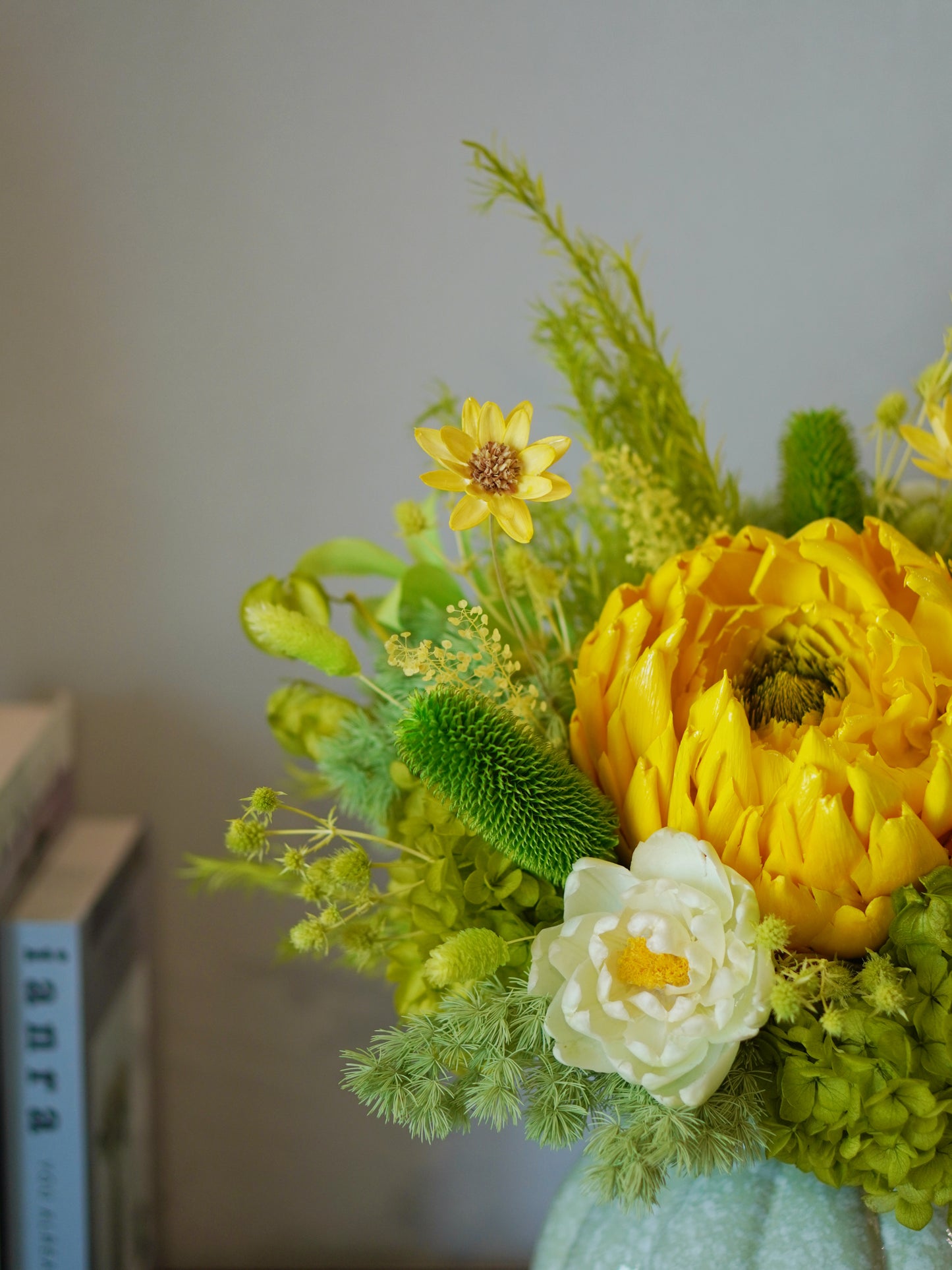 Sunset Amber Preserved Flower (PF 13)