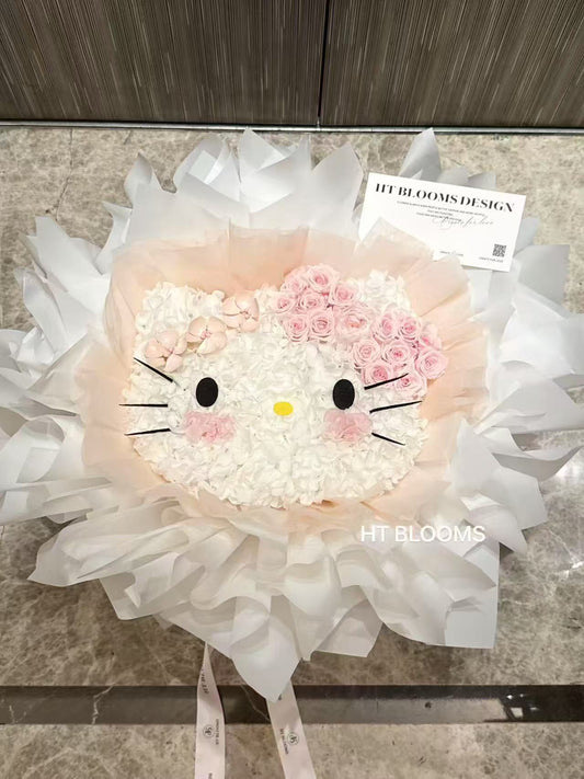 Kitty Bloom Preserved Flower Bouquet (PF17)