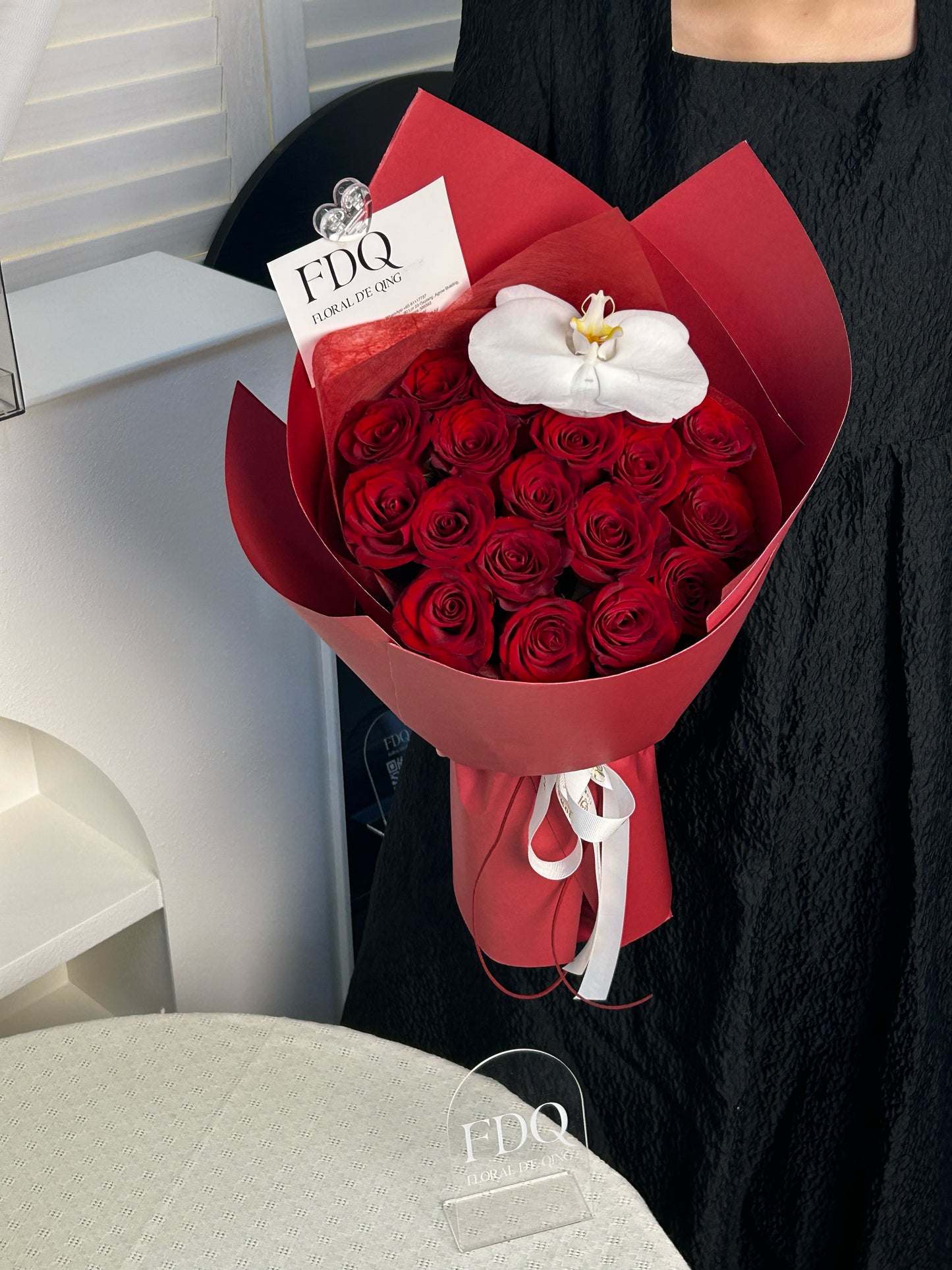 Crimson Elegance Arrangement (HB 36)