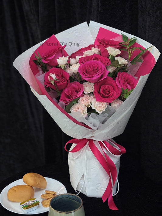 Floyd Berry Rose Bouquet (HB 50)