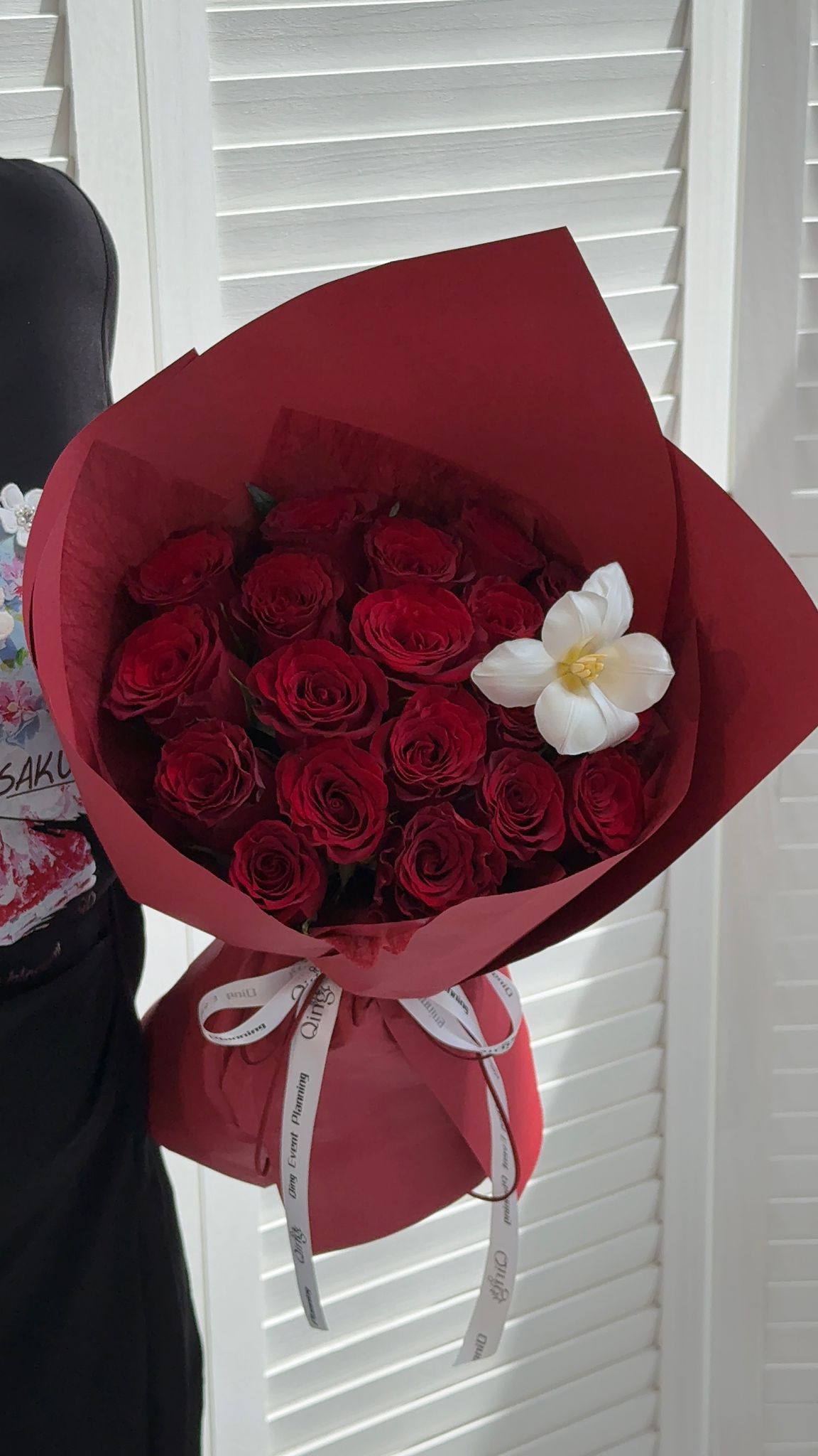Crimson Elegance Arrangement (HB 36)