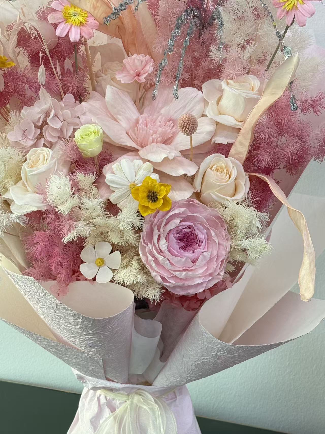 Spring Girl Preserved Flower Bouquet