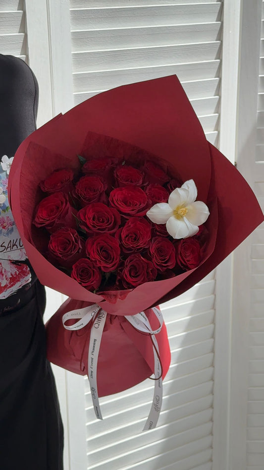Crimson Elegance Arrangement (HB 36)