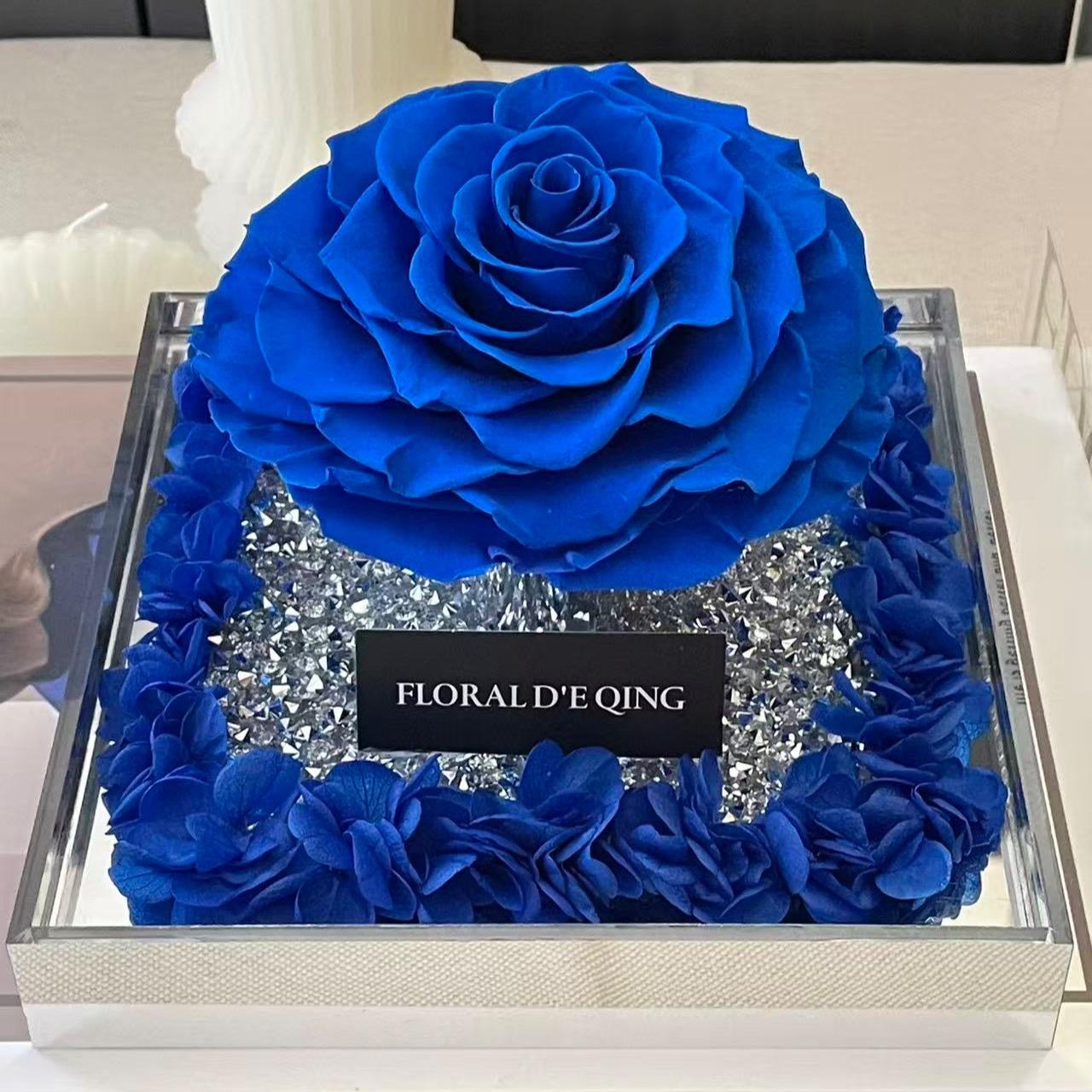 FDQ – Single Preserved Rose Acrylic Box