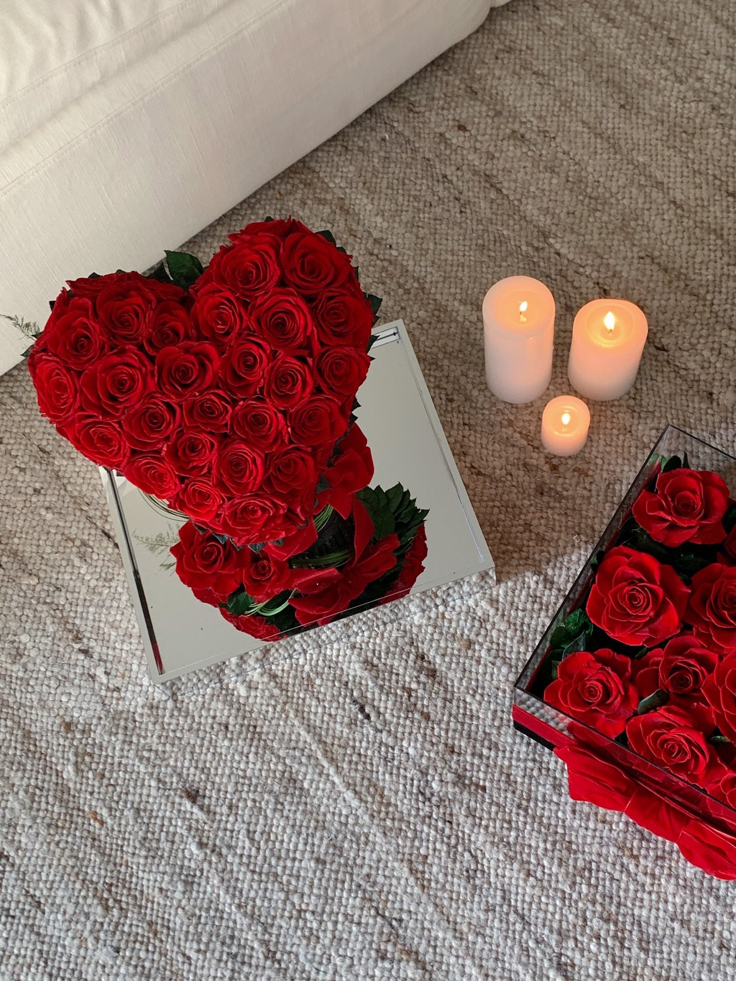 Three-dimensional Preserved Flower Arrangement