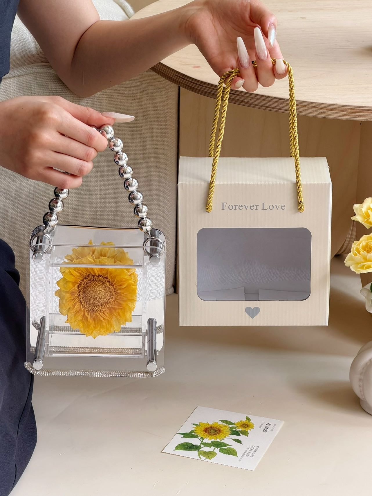 Handheld Sunflower Bucket