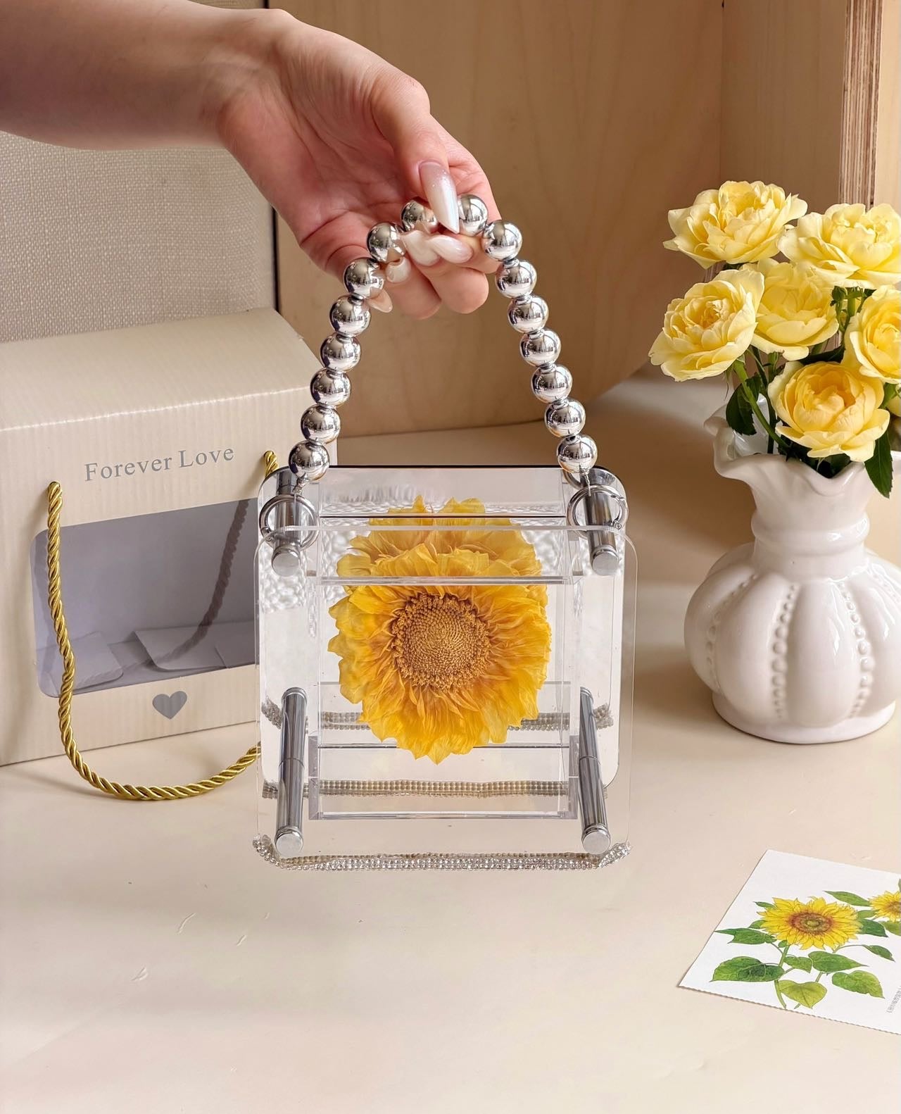 Handheld Sunflower Bucket