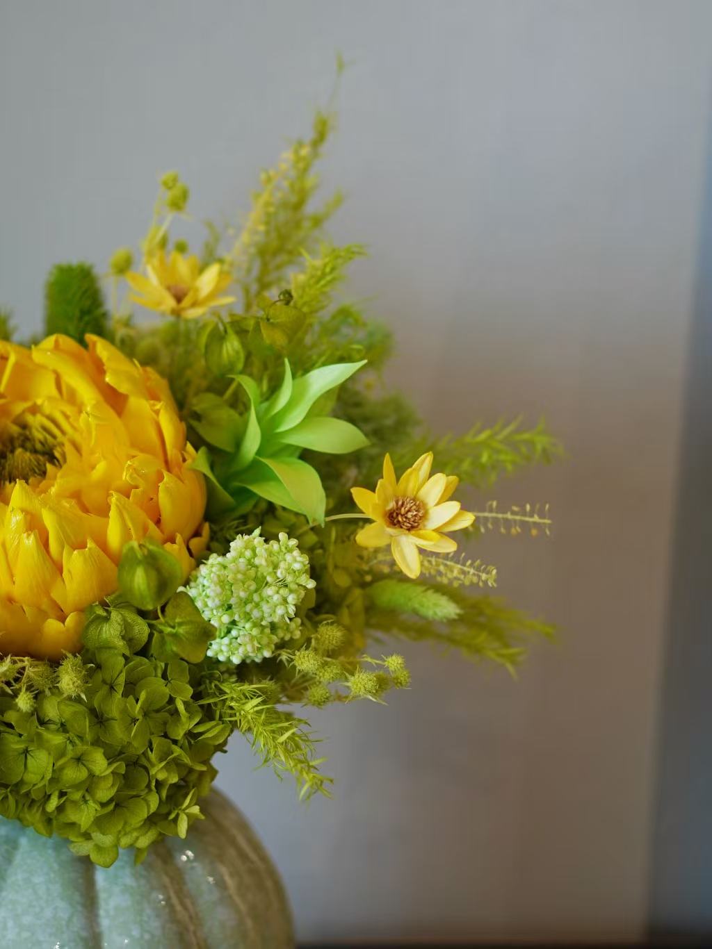 Sunset Amber Preserved Flower (PF 13)