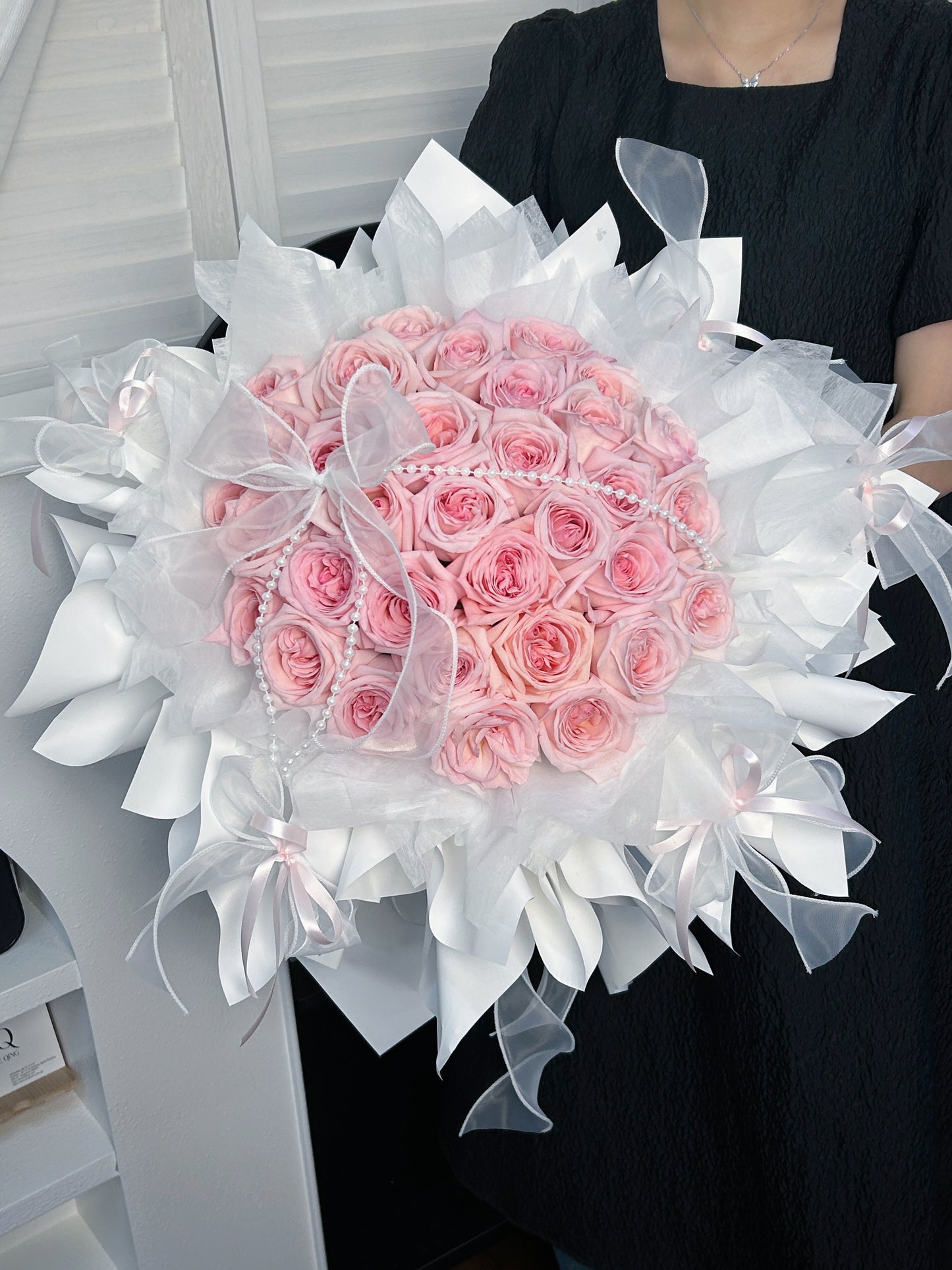Sweet Serenity Rose Bouquet (HB 40)
