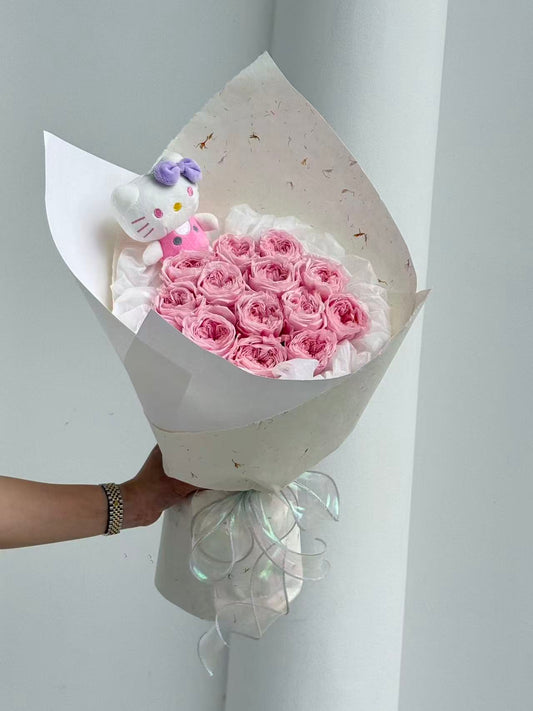 Pink Darling – Preserved Rose Bouquet