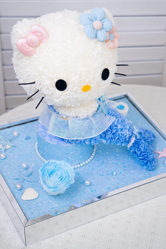 Mermaid Kitty Preserved Flower (PF 14)