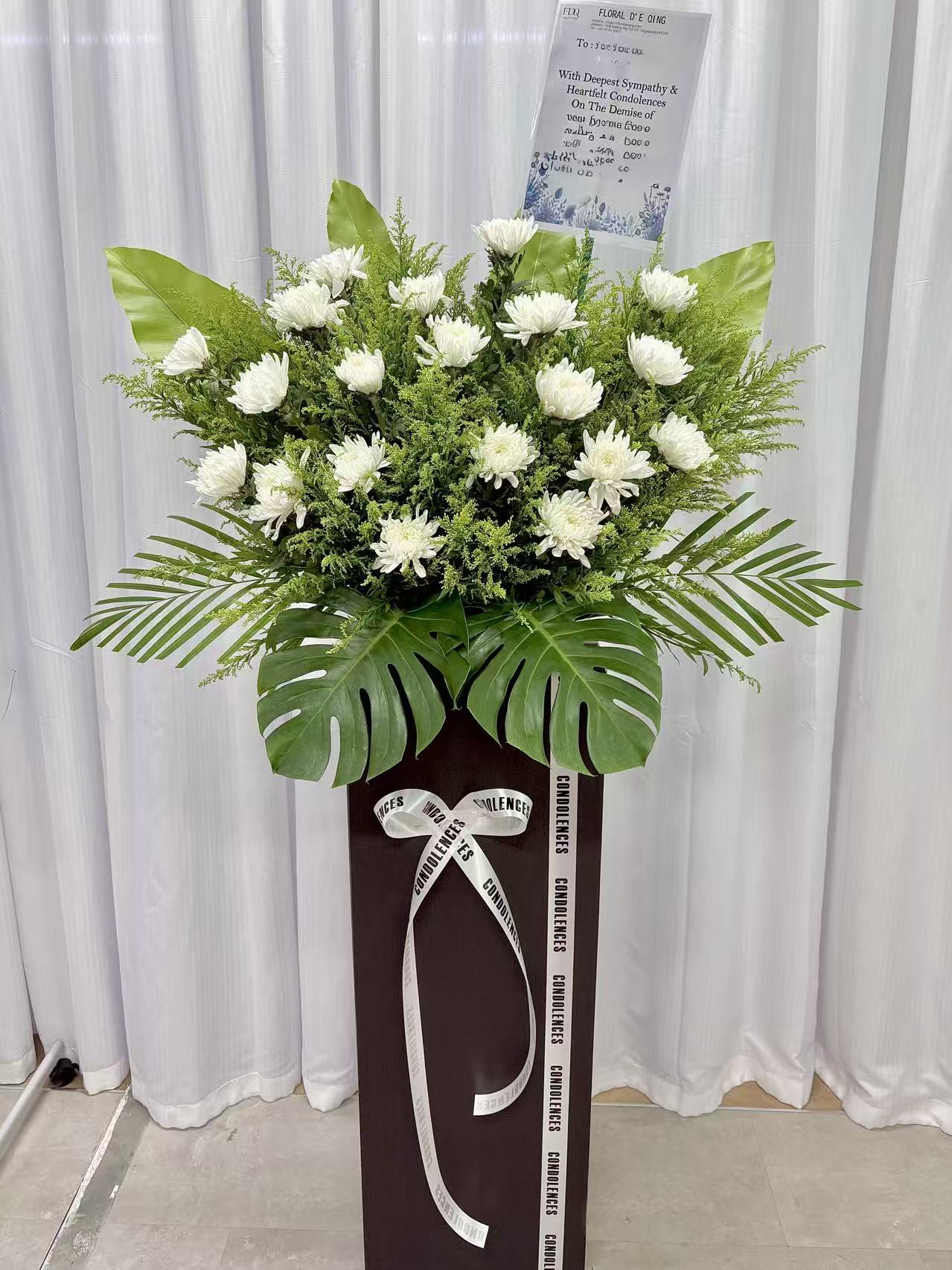 Farewell Condolence Stand (CF 09)